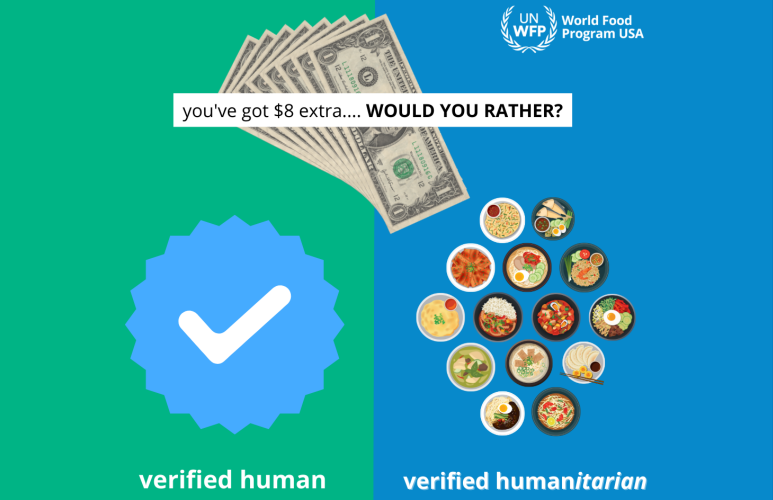 ‘Verified Humanitarian’ Campaign Piggybacks On Twitter Buzz